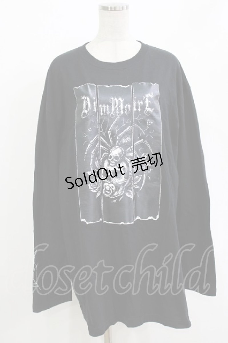 画像1: DimMoire / Webbed LullabyロンT FREE 黒 H-26-09-02-037-PU-TO-AK-ZH (1)