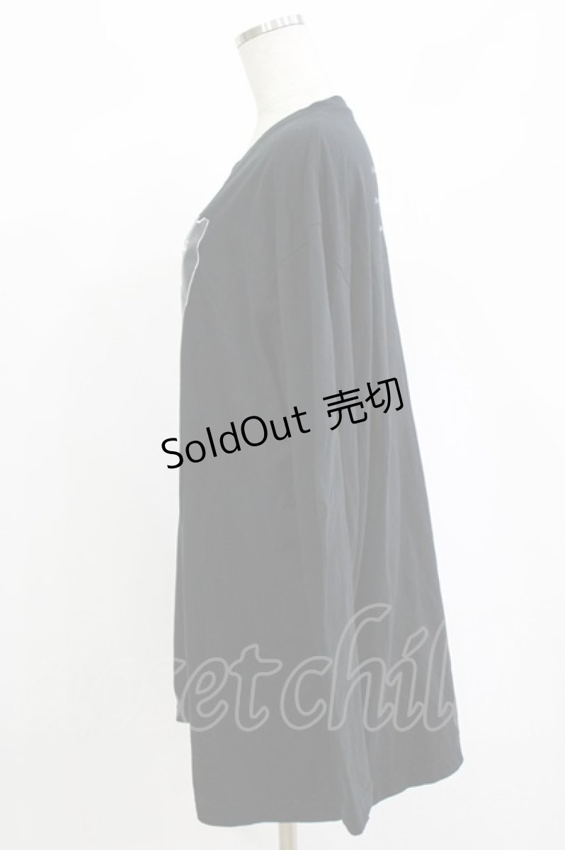 画像2: DimMoire / Webbed LullabyロンT FREE 黒 H-26-09-02-037-PU-TO-AK-ZH (2)