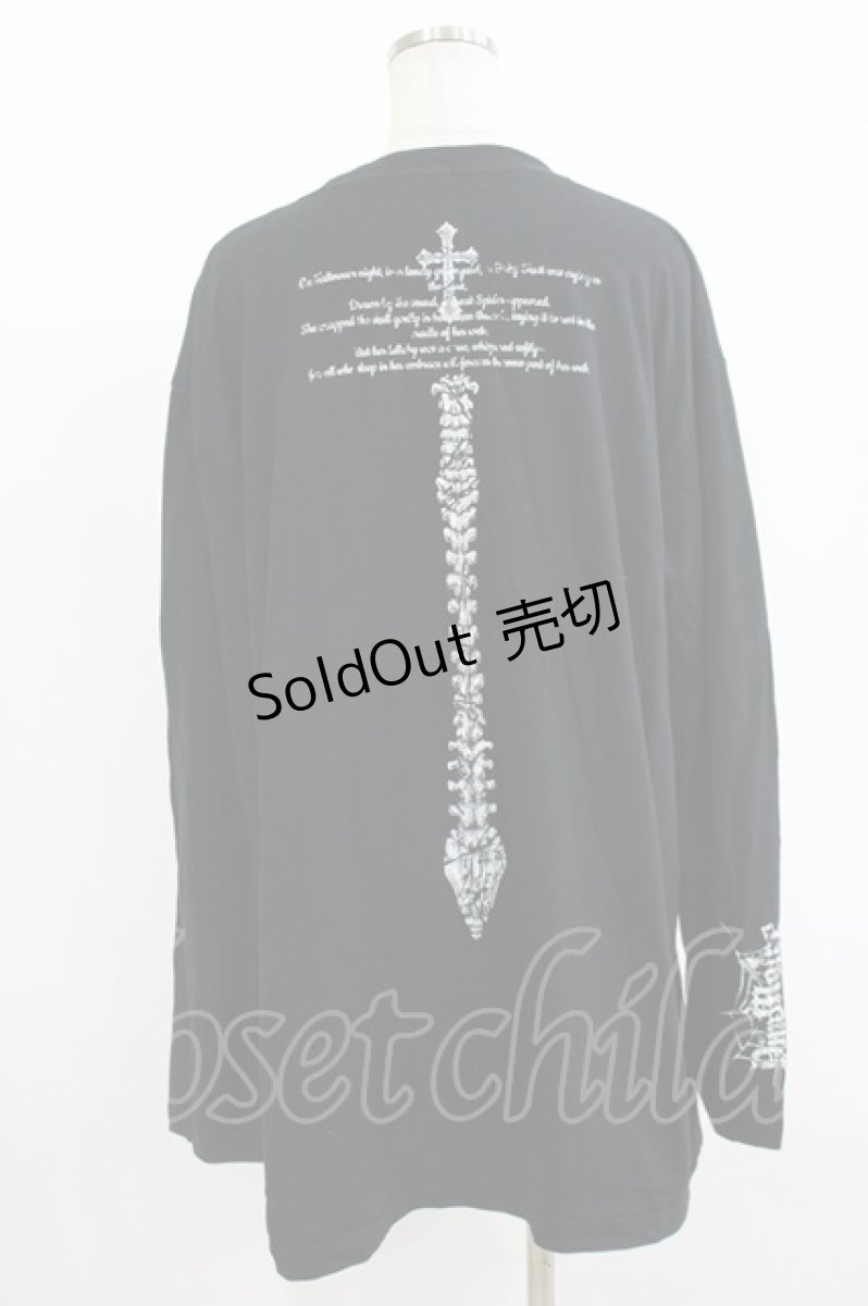 画像3: DimMoire / Webbed LullabyロンT FREE 黒 H-26-09-02-037-PU-TO-AK-ZH (3)