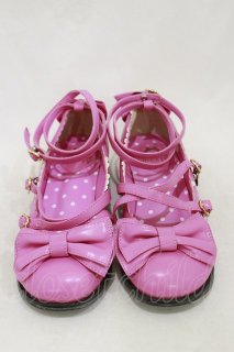 Angelic Pretty / Tea Party Shoes M ピンク H-26-09-02-1001-AP-SH-NS