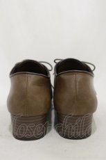 画像3: Maison de FLEUR Petite Robe canone / レディのままでマニッシュシューズ M ブラウン H-26-09-02-1003-LO-SH-NS-ZH (3)