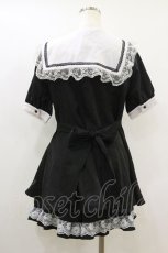 画像2: MA*RS / スピンドル付きクロス刺繍セットアップ Free ブラック H-26-09-02-1042-GO-OP-NS-ZH (2)