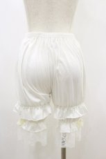 画像2: m petit by misako / NINA'S/ドロワーズ S~M 白 H-26-09-02-1043-LO-PA-NS-ZH (2)