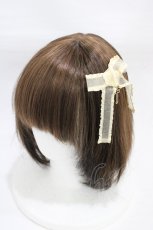 画像1: Angelic Pretty / クロスチャームクリップ  アイボリー H-26-09-02-1061-AP-AC-NS-ZH (1)