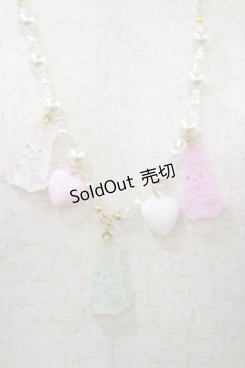 画像1: Angelic Pretty / Gummy Bunnyネックレス  ミント H-26-09-02-1008-AP-AC-NS-ZH (1)