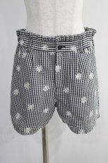 画像1: Candy Stripper / DAISY SHORT PANTS M 黒 H-26-09-02-1070-PU-PA-KB-ZH (1)