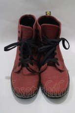 画像1: Dr.Martens （Getta Grip） / ハイカットスニーカー UK4 チェリーレッド H-26-09-02-1071-PU-SH-KB-ZH (1)