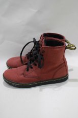 画像2: Dr.Martens （Getta Grip） / ハイカットスニーカー UK4 チェリーレッド H-26-09-02-1071-PU-SH-KB-ZH (2)