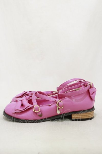 Angelic Pretty / Tea Party Shoes M ピンク H-26-09-02-1001-AP-SH-NS