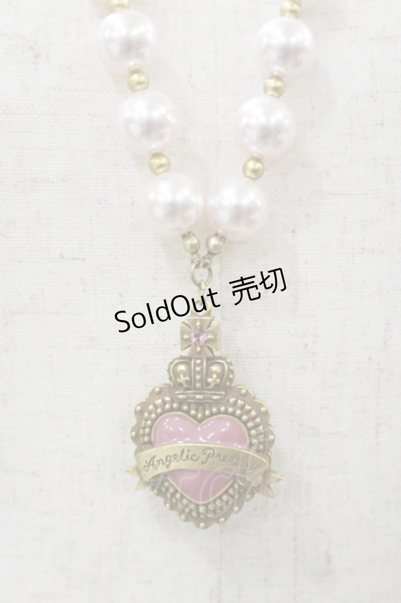 画像1: Angelic Pretty / Noble Collectionネックレス  ピンク H-26-09-02-1011-AP-AC-NS-ZH (1)