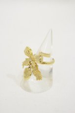 画像1: Angelic Pretty / 涙のリボンリング Free ゴールド H-26-09-02-1016-AP-AC-NS-ZH (1)
