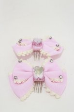 画像2: Angelic Pretty / きらきらビジューコーム  ピンク H-26-09-02-1019-AP-AC-NS-ZH (2)