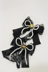 画像2: Angelic Pretty / Sweet ActressリボンクリップSet  ブラック H-26-09-02-1021-AP-AC-NS-ZH (2)