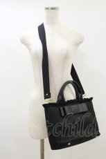画像1: Angelic Pretty / Dollyリボントートバッグ  ブラック H-26-09-02-1027-AP-BG-NS-ZH (1)