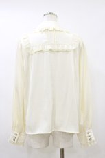 画像2: Amavel / Antique Dollフリルブラウス Free アイボリー H-26-09-02-1029-CA-BL-NS-ZH (2)