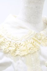画像5: Lovely MAXICIMAM / ローズクロシェット ヴェスティビュールブラウス 大きいサイズ 生成り H-26-09-02-1033-LO-BL-NS-ZH (5)