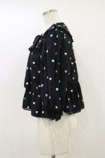 画像3: Angelic Pretty / Candy Petit Heartハイウエストブラウス Free ブラック H-26-09-02-1034-AP-BL-NS-ZH (3)