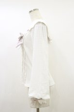 画像3: LIZ LISA / ストロベリー刺繍セーラーリブブラウス 0 白 H-26-09-02-1036-LO-TO-NS-ZH (3)