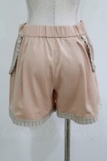 画像3: abilletage / フリルショートパンツ  ベージュ H-26-09-02-022-GO-PA-KB-ZH (3)