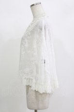 画像2: ATELIER PIERROT / レースケープ  ホワイト H-26-09-02-027-EL-JA-KB-ZH (2)