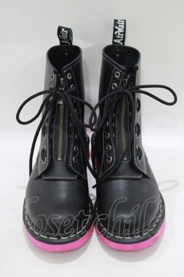 Preview of JUNGLE ZIP BOOTS UK6(約25cm) ブラック×ピンクソール