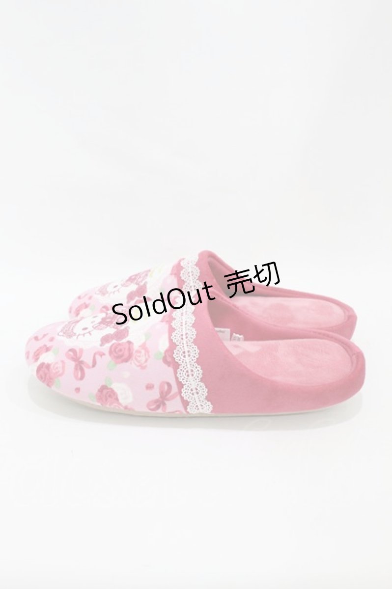画像2: m petit by misako / ハローキティ/ルームシューズ 23-25cm レッド H-26-09-03-1004-LO-SH-NS-ZH (2)