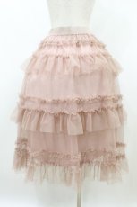画像2: FLC / 星名桜子/チュールスカート 3L ピンク H-26-09-03-1043-LO-SK-NS-ZH (2)