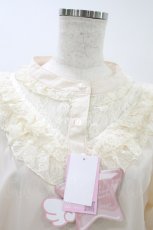画像3: virally / 星名桜子/ヨークレースブラウス L 生成り H-26-09-03-1047-LO-BL-NS-ZH (3)