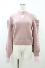 画像1: EATME / 2WAYチュールコンビニットTOP Free ピンク H-26-09-03-1050-LO-TO-NS-ZH (1)