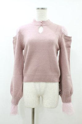 Preview of 2WAYチュールコンビニットTOP Free ピンク