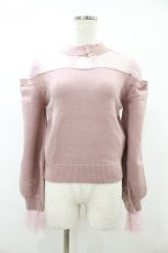 画像4: EATME / 2WAYチュールコンビニットTOP Free ピンク H-26-09-03-1050-LO-TO-NS-ZH (4)