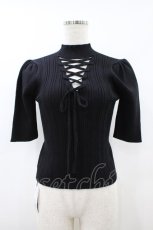 画像3: EATME / 2WAYパフスリーブニットTOP Free ブラック H-26-09-03-1053-LO-TO-NS-ZH (3)