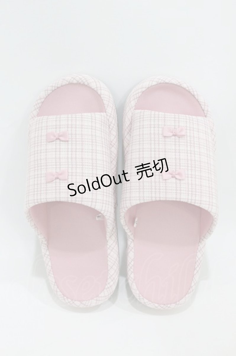 画像1: m petit by misako / ルームシューズ 23-25cm ピンク H-26-09-03-1006-LO-SH-NS-ZH (1)