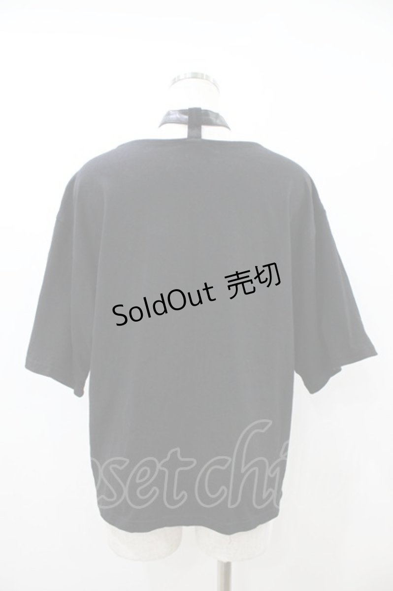 画像2: EATME / ベルテッドルーズTシャツ Free ブラック H-26-09-03-1055-LO-TS-NS-ZH (2)
