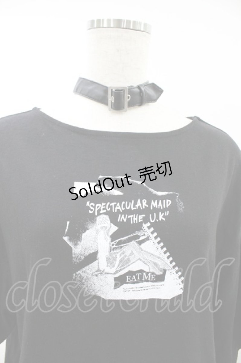 画像3: EATME / ベルテッドルーズTシャツ Free ブラック H-26-09-03-1055-LO-TS-NS-ZH (3)