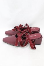 画像2: EATME / BACKリボンミュール L/24.5cm バーガンディ H-26-09-03-1001-LO-SH-NS-ZH (2)