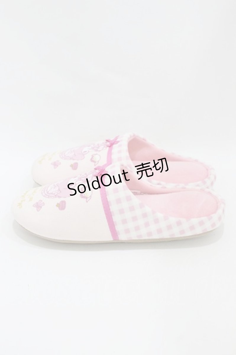 画像2: m petit by misako / マイメロディ/ルームシューズ 23-25cm ピンク H-26-09-03-1007-LO-SH-NS-ZH (2)
