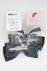 画像2: m petit by misako / TT*AM*2PリボンCL  ブラック H-26-09-03-1008-LO-AC-NS-ZH (2)