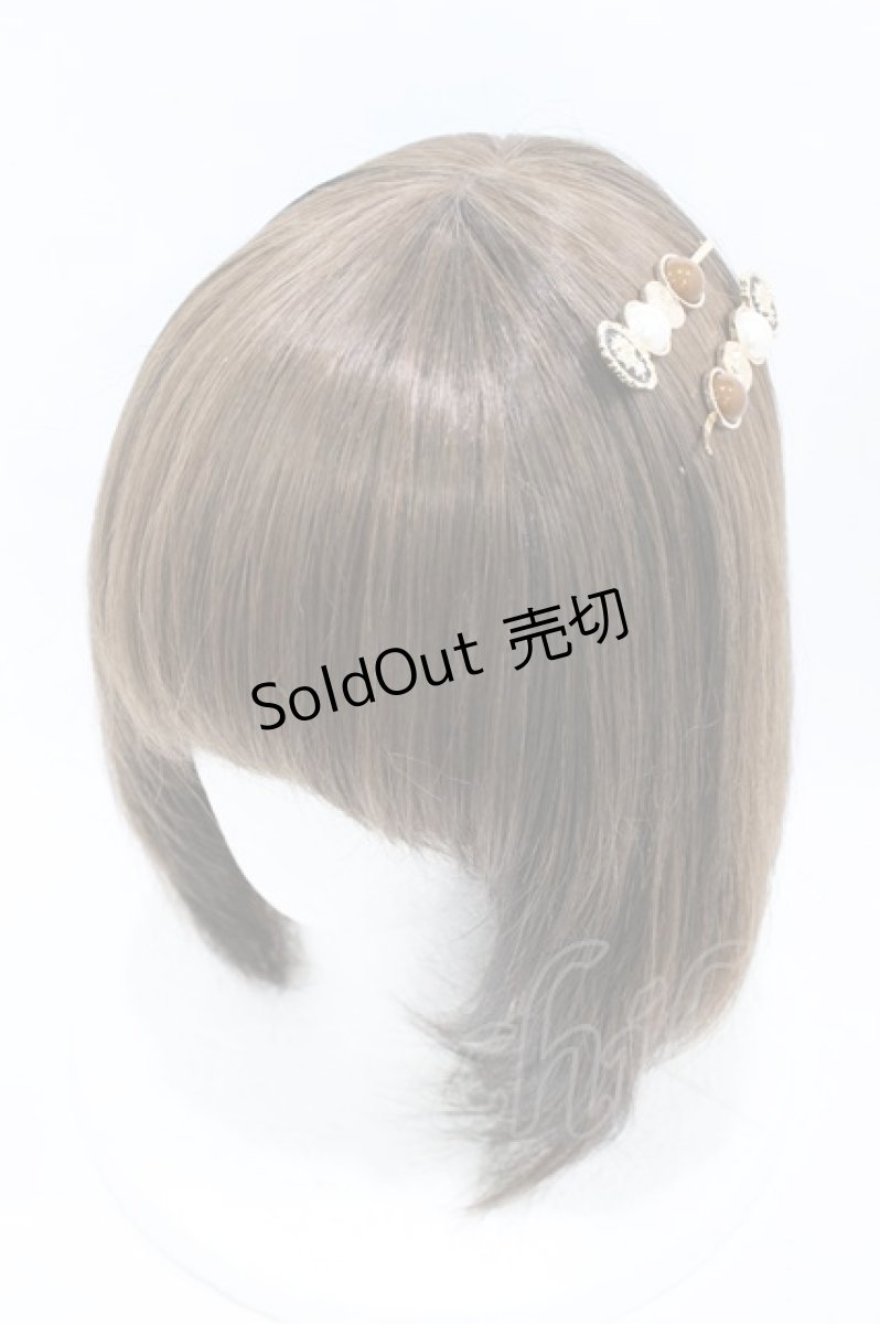 画像1: m petit by misako / ヘアピンセット  ブラック H-26-09-03-1021-LO-AC-NS-ZH (1)