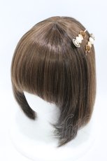 画像1: m petit by misako / ヘアピンセット  ブラック H-26-09-03-1021-LO-AC-NS-ZH (1)