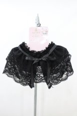 画像1: m petit by misako / AMレイカンツケエリ  ブラック H-26-09-03-1026-LO-ZA-NS-ZH (1)