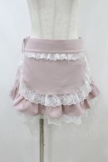 画像1: Lily Merry / Liii/エプロン付きスカパン LL ピンク H-26-09-03-1029-LO-SK-NS-ZH (1)