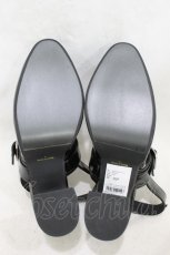 画像3: EATME / スリングバックパンプス L/24.5cm ブラック H-26-09-03-1003-LO-SH-NS-ZH (3)