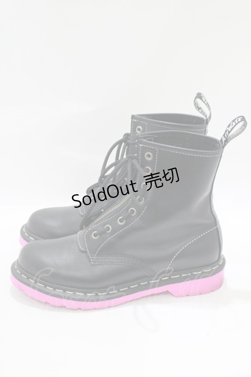 画像2: Dr.Martens （Getta Grip） / JUNGLE ZIP BOOTS UK6(約25cm) ブラック×ピンクソール H-26-09-03-001-PU-SH-KB-ZH (2)
