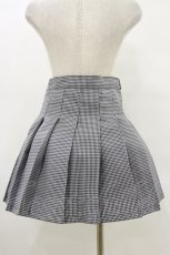 画像2: MORPH8NE / OFF SKIRT L ブラック×ホワイト H-26-09-03-007-PU-SK-KB-ZH (2)