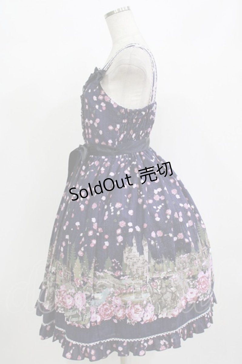 画像2: metamorphose / memories garden ジャンパースカートセット サイズ1 ネイビー H-26-09-03-055-ME-OP-NS-ZH (2)