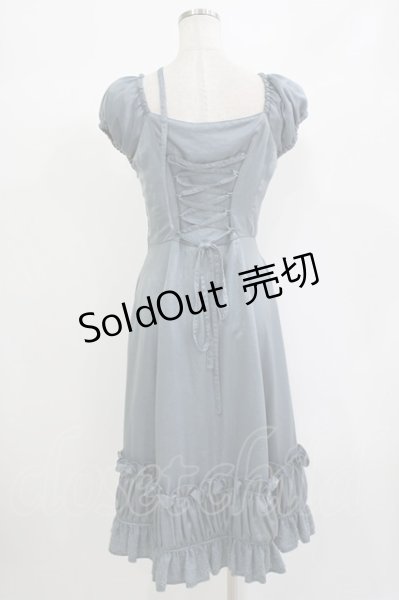 Victorian maiden / Swan Lakeリボンドレス Free Grayish blue