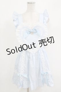 BABY,THE STARS SHINE BRIGHT / ハートエプロン Free サックス H-26-09