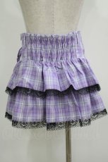 画像3: QOOZA / Kuromi mini skirt  ラベンダー H-26-09-03-013-PU-SK-KB-ZH (3)