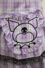 画像4: QOOZA / Kuromi mini skirt  ラベンダー H-26-09-03-018-PU-SK-KB-ZH (4)